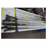 Lot of (20) Fishing Rods