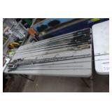 Lot of (20) Fishing Rods