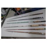 Lot of (6) Fly Fishing Rods