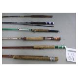 Lot of (6) Fly Fishing Rods
