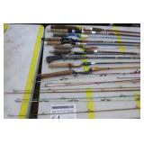 Lot of (20) Vintage Fishing Rods