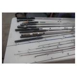 Lot of (20) Fishing Rods
