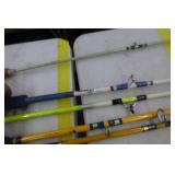 Lot of (5) Catfish Fishing Rods
