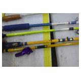 Lot of (5) Catfish Fishing Rods