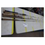 Lot of (5) Vintage Catfish Fishing Rods