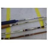 Lot of (5) Vintage Catfish Fishing Rods