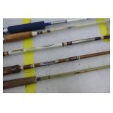 Lot of (5) Vintage Catfish Fishing Rods