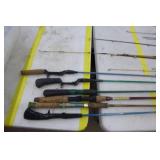 Lot of (15) Vintage Fishing Rods