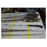 Lot of (20) Fishing Rods