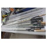 Lot of (20) Fishing Rods