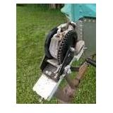Aluminum 3-Person Fishing Boat with a Mercury Kiekhaefer Mark 7 7.5hp Outboard Motor, Single-Axle Trailer