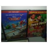 3 dozen DVDs, VHS, Lot of WWII.