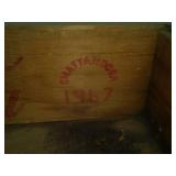 Coca Cola Coke, Wood Bottle Case.