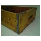 Coca Cola Coke, Wood Bottle Case.