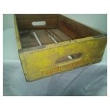 Coca Cola Coke, Wood Bottle Case.