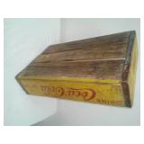 Coca Cola Coke, Wood Bottle Case.