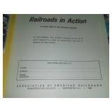 Burlington Northern and Amtrak Collectibles.