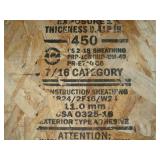 Wood with Sheathing