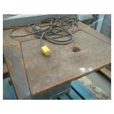 Table Saw with Disk Grinder