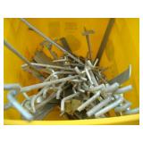 Pegboard Hooks, Brackets