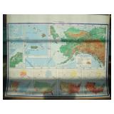 Chalkboard, Wall Maps, Telescope