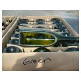Wine Bottle Planters