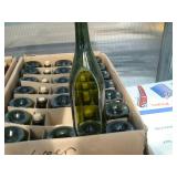 Wine Bottle Planters
