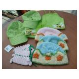 Knit Hats, Booties