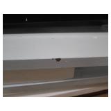 cosmo living L shaped desk with whi...