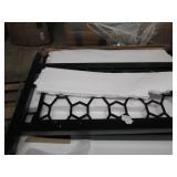 cosmo living L shaped desk with whi...