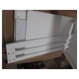 laredo storage bench in white with ...