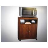 Microwave cart...