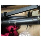 Sun Ray 9 ft scarlett umbrella with...