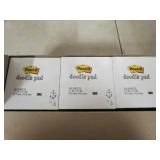 post-it doodle pads 6 packs 4500-dp...