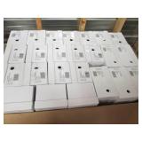 case of shoes, sizes and styles var...