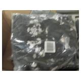 case of 11 black with white floral ...