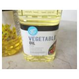 1 gallon of canola oil and 48 oz of...