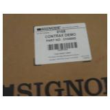 box of fan braces, bolts , pully an...