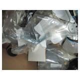 box of bolts, fan blade metal fitti...