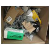 box of bolts, fan blade metal fitti...