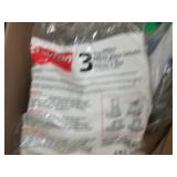 box of bolts, fan blade metal fitti...