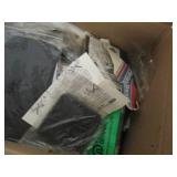 box of pipe fittings and other misc...