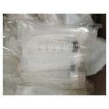 box of various diy bottles,syringes...