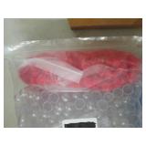 lot of glass tubes and trays ...