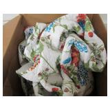 floral print king bed spread...