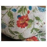 floral print king bed spread...