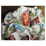 floral print king bed spread...
