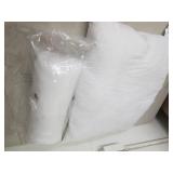 2 standard pillows...
