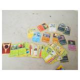 60 plus pokemon cards ...
