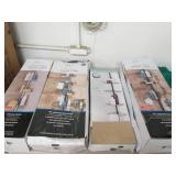 4 tension pole shower caddys oben b...